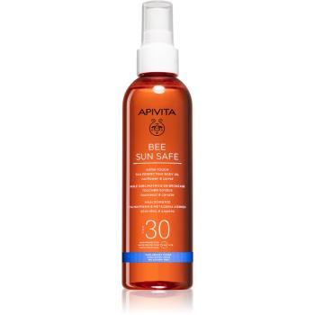 Apivita Bee Sun Safe Satin Touch Oil SPF30 olej na opaľovanie SPF 30 200 ml