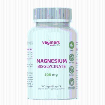 VEGMART Horčík bisglycinát 500 mg 180 kapsúl