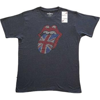 The Rolling Stones tričko Classic UK Šedá XL