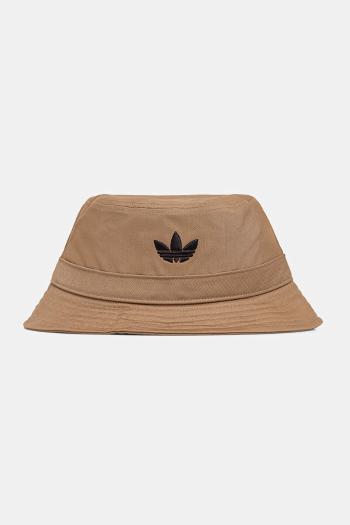 Bavlnený klobúk adidas Originals Adicolor béžová farba, JV9981