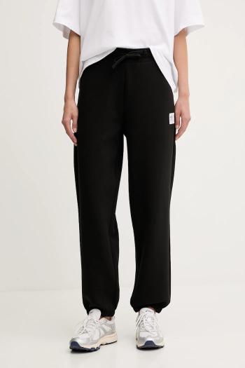 Tepláky EA7 Emporio Armani čierna farba, jednofarebné, AF12116.7X000251