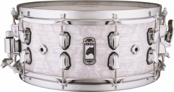 Mapex BPNML4600CWD Black Panther Heritage 14" White Strata Snare bubon