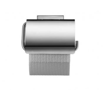 DURAVIT - Karree Držák toaletního papíru s krytem, chrom 0099551000