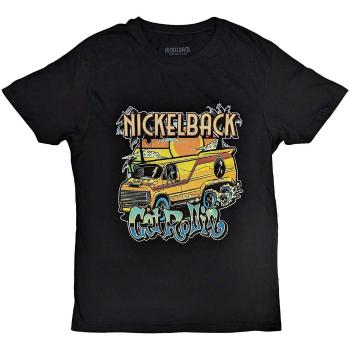 Nickelback tričko Get Rollin' Čierna XXL