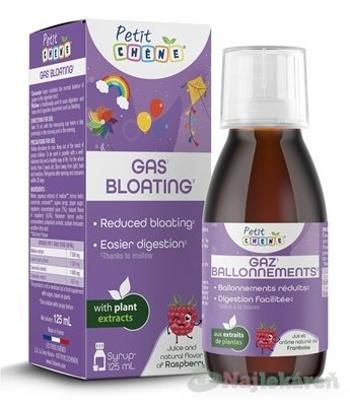 Petit CHENE GAS BLOATING detský sirup, s malinovou arómou 125 ml