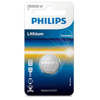 Philips Batéria CR2025 3 V, lítiová gombíková