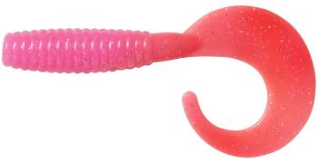 Ron thompson gumová nástraha grup curl tail uv pink silver - 7 cm