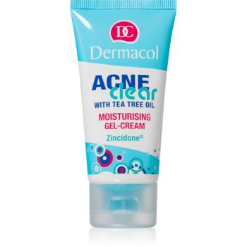 Dermacol Acne Clear hydratačný gélový krém pre problematickú pleť, akné 50 ml