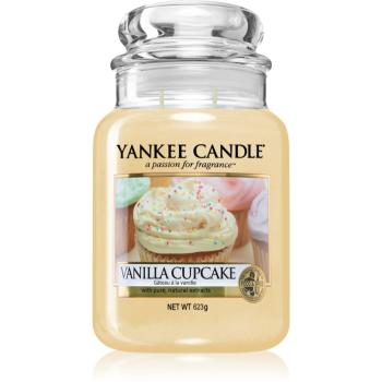 Yankee Candle Vanilla Cupcake vonná sviečka Classic stredná 623 g