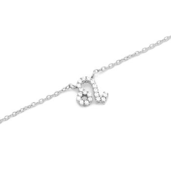 Daniel Wellington Nadčasový oceľový náhrdelník znamenia Lev Crystal Zodiac DW00400947