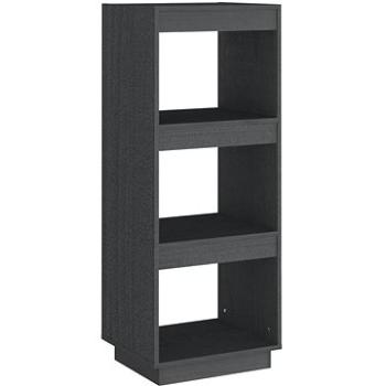 Shumee deliaca stena sivá 40 × 35 × 103 cm masívna borovica, 810846