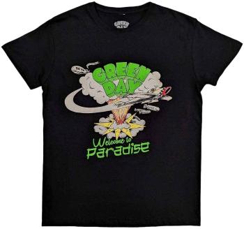 Green Day Tričko Welcome to Paradise Unisex Black 2XL