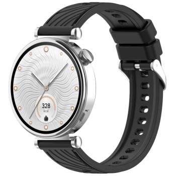 PRINTY Silikónový remienok pre Huawei Watch GT 5 41mm čierny