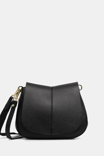 Kožená kabelka Gianni Chiarini HELENA ROUND oranžová farba, BS 6036/COMM GRN-NA