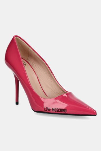 Lodičky Love Moschino ružová farba, JA10089G1MIH0502