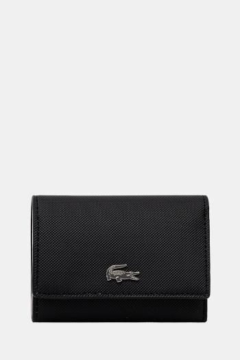 Peňaženka Lacoste dámska, čierna farba, NF4190AA