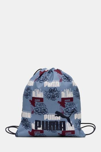 Detský ruksak Puma PUMA PHASE AOP Small Gym Sack modrá farba, vzorovaná, 091325