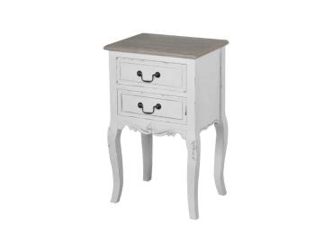Rimini White RIW021 Nočný stolík