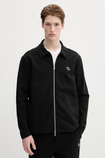 Mikina Filling Pieces pánsky, čierna farba, jednofarebná, 78633979920