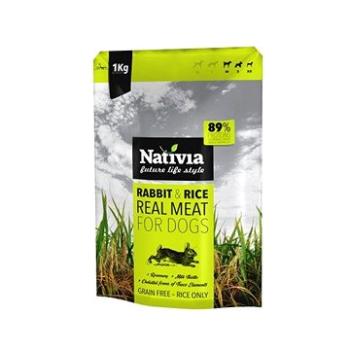 Nativia Real Meat – Rabbit & Rice 1 kg (8595045403029)