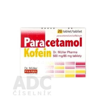 Paracetamol Kofein Dr. Müller Pharma 500 mg/65 mg