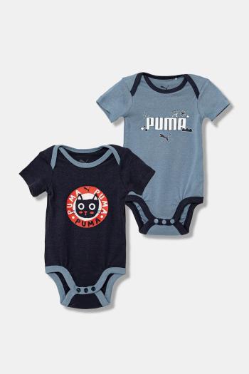 Bavlnené body pre bábätká Puma MINICATS Newborn 2-Pack Graphic Bodysuit Set INF 2-pak 689736
