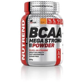 Nutrend BCAA Mega Strong Powder, 500 g, grep (8594073177247)