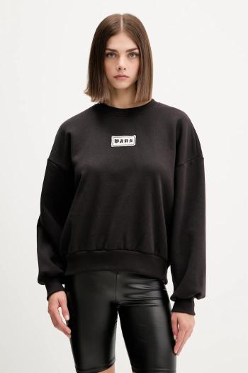Mikina Vans čierna farba, jednofarebná, VN000Q30BLK1