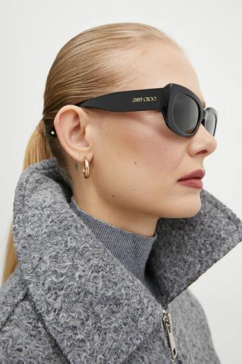 Slnečné okuliare Jimmy Choo dámske, čierna farba, 0JC5029U
