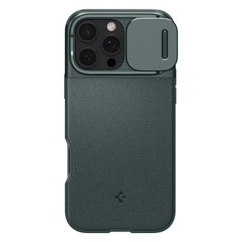 SPIGEN OPTIK ARMOR MAGSAFE Puzdro pre Apple iPhone 16 Pro Max GREEN