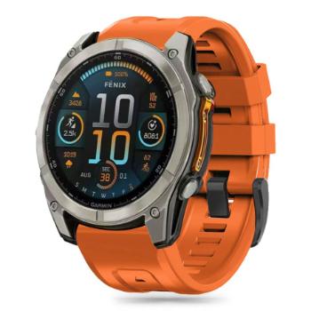 Tech-Protect Silicone remienok na Garmin Fenix 5 / 6 / 6 Pro / 7 / 8 47mm / E / 8 47mm, orange