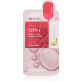 MEDIHEAL Ampoule Mask The I.P.I rozjasňujúca plátienková maska s vyživujúcim účinkom 27 ml