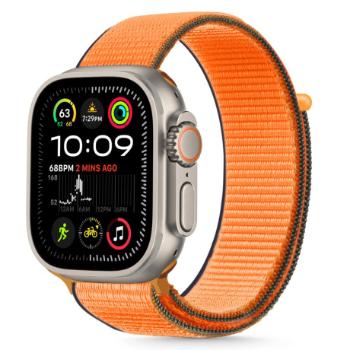 Tech-Protect Nylon remienok na Apple Watch 40/41/42mm, kumquat