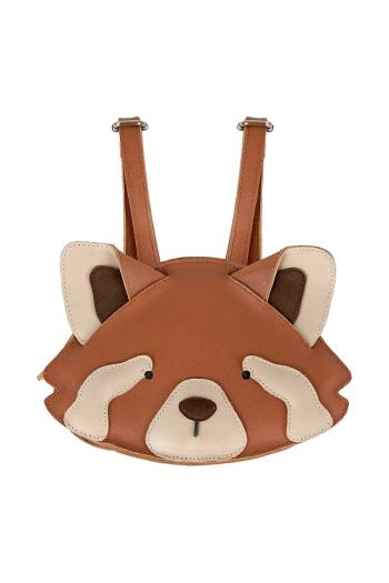 Detský kožený ruksak Donsje Kapi Special Backpack Red Panda hnedá farba, malý, 5005222