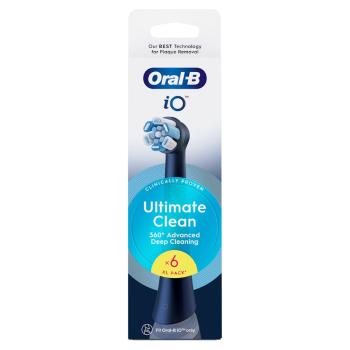 ORAL-B IO Ultimate clean black náhradné hlavice 6 kusov