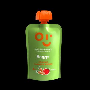 BEGGS BIO Mrkva a jablká 120 g