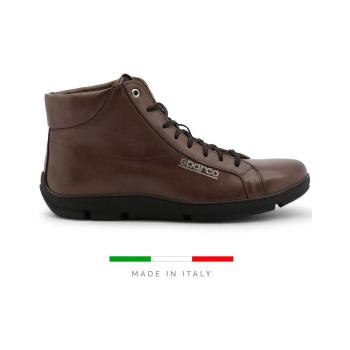 Sparco  Palagio - Leather Brown  Módne tenisky Hnedá