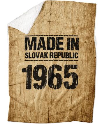 Deka Made In (rok: 1965, Podšitie baránkom: ÁNO)