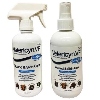 Vetericyn VF Hydrogel plus pre hojenie rán zvierat 473ml