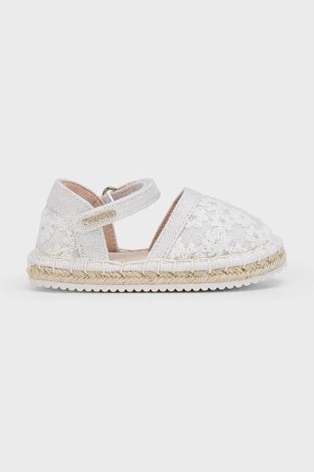 Detské espadrilky Mayoral béžová farba, 41644