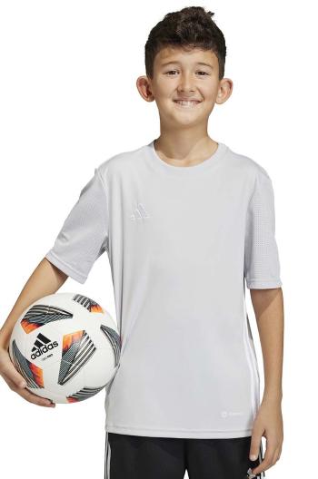 Detské tričko adidas Performance TABELA 23 JSY šedá farba, s nášivkou