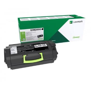 Lexmark 63B2000 čierny (black) originálny toner