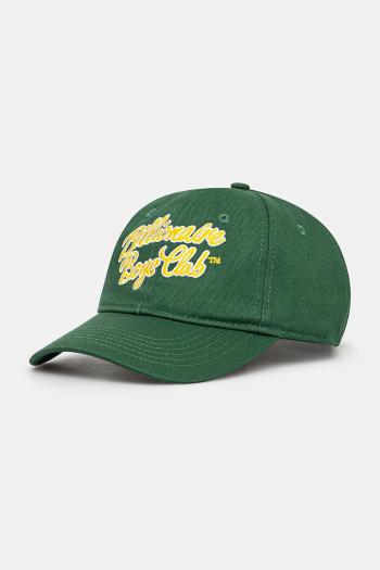 Bavlnená šiltovka Billionaire Boys Club Script Logo Dad Cap šedá farba, s nášivkou, B24472