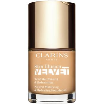 Clarins Skin Illusion Velvet tekutý mejkap s matným finišom s vyživujúcim účinkom odtieň 106N 30 ml