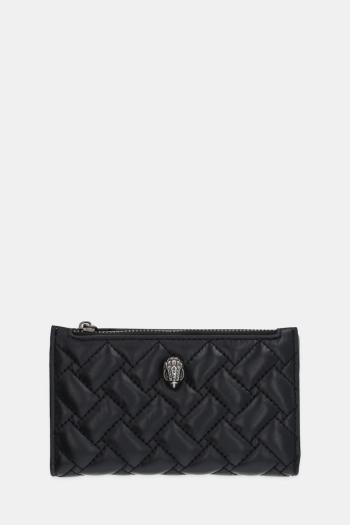 Kožená peňaženka Kurt Geiger London KENSINGTON čierna farba, 4703905109
