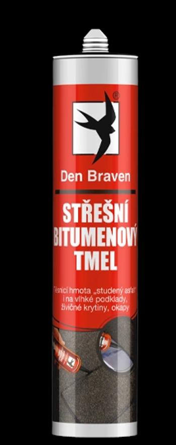 DEN BRAVEN - Strešný bitúmenový tmel cierna 310 ml