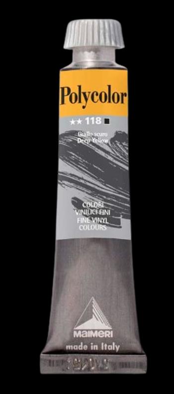 MAIMERI POLYCOLOR - Jemné vinylové farby 118 - deep yellow, 20 ml