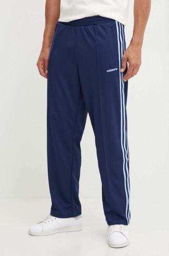 Tepláky adidas Originals tmavomodrá farba, s potlačou, IW3231