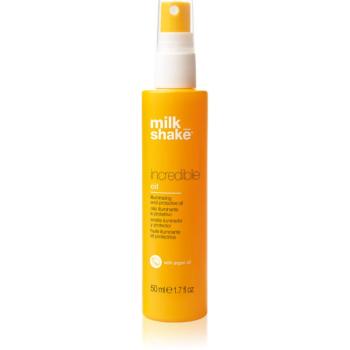 milk_shake Incredible Oil regeneračný a ochranný olej pre poškodené vlasy a rozštiepené končeky s arganovým olejom 50 ml
