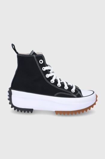 Tenisky Converse Run Star Hike JWA 166800C.BLACK-BLACK, čierna farba